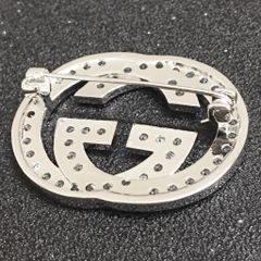  Cài Áo Nam, Nữ - Gucci Màu Trắng Pha Lê (AA) 