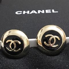  Bông Tai Chanel Bản To Màu Vàng Cá Tính (BM) 