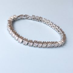  Vòng Tay Pha Lê Trắng Tinh Tế (AC) 