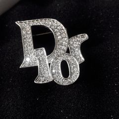  Cài Áo Nam, Nữ - Dior Màu Trắng Pha Lê (AP) 