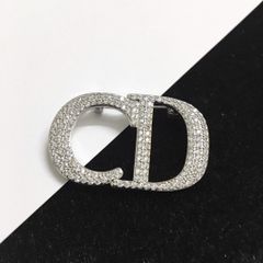  Cài Áo Nam, Nữ - Dior Màu Trắng Pha Lê (AH) 