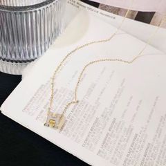  Dây Chuyền Bạc Cao Cấp - Hermes Màu Vàng Vỏ Trai Thiên Nhiên Màu Trắng (AI) 