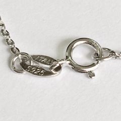  Dây Chuyền Bạc Cao Cấp - Cây Xanh Pha Lê Trắng 