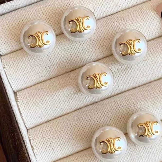  Bông Tai Celine Ngọc Trai Tinh Tế 