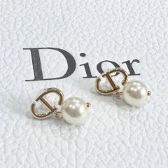  Bông Tai Dior Màu Vàng Ngọc Trai (AQ) 