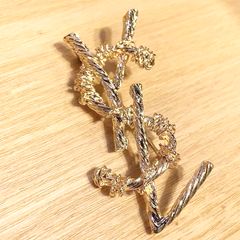  Cài Áo Nam, Nữ - YSL Vàng Bản To Phong Cách Cá Tính (AQ) 