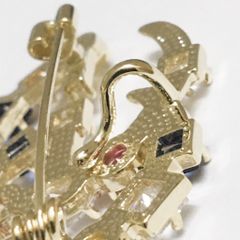  Cài Áo Nam, Nữ  - Gucci Pha Lê Màu & Ngọc Trai (AD) 