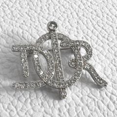  Cài Áo Nam, Nữ - Dior Màu Trắng Pha Lê (AU) 