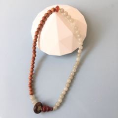  Vòng Đá Phong Thuỷ Cao Cấp - 2 Vòng Hồ Lô Gỗ Đàn Hương & Đá Ngọc Bích Xanh Lá Tự Nhiên 