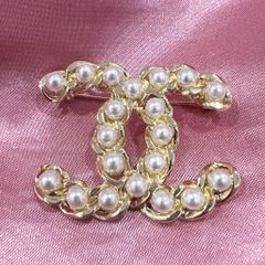  Cài Áo Nam, Nữ - Chanel Màu Vàng Ngọc Trai Trắng (BX) 