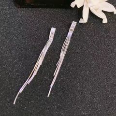  Bông Tai Tua Rua Pha Lê Trắng Tinh Tế (AL) 