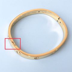  Bộ Trang Sức Nam, Nữ Cartier Titan Cao Cấp - Vòng Tay & Nhẫn Màu Vàng Pha Lê (AN) 