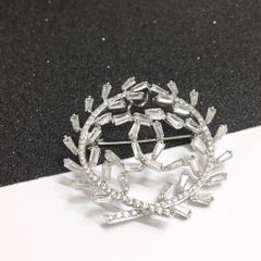  Cài Áo Nam, Nữ - Chanel Pha Lê Trắng (AN) 