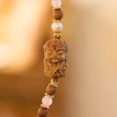  Vòng Đá Phong Thuỷ Cao Cấp - Tượng Phật Gỗ Đàn Hương, Đá Thạch Anh Hông & Ngọc Trai Nước Ngọt 