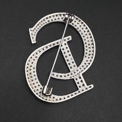  Cài Áo Nam, Nữ - Dior Màu Trắng Pha Lê (AO) 