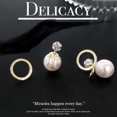  Bông Tai Đeo Được 6 Kiểu Ngọc Trai & Pha Lê Tinh Tế 