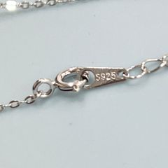  Bộ Trang Sức Bạc Cao Cấp - Dây Chuyền & Bông Tai Cỏ 4 Lá May Mắn (AQ) 