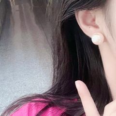  Bông Tai Màu Vàng Ngọc Trai 15 Ly Cá Tính 