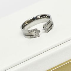  Nhẫn Nam Titan Cao Cấp - Màu Trắng Pha Lê (AB) 