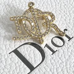  Cài Áo Nam, Nữ - Dior Màu Vàng Pha Lê Trắng (AV) 