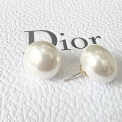  Bông Tai Ngọc Trai Bản To 20 Ly Cá Tính 