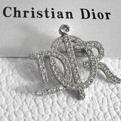  Cài Áo Nam, Nữ - Dior Màu Trắng Pha Lê (AU) 