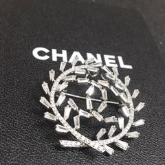  Cài Áo Nam, Nữ - Chanel Pha Lê Trắng (AN) 