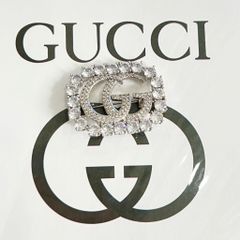  Cài Áo Nam, Nữ - Gucci Pha Lê Trắng (AJ) 