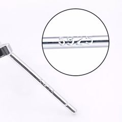  Bông Tai Khoen Tròn Màu Trắng 2,6cm Pha Lê Vuông (AY) 