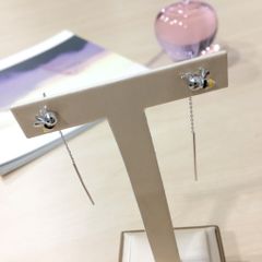  Bông Tai Bạc Cao Cấp - Dior Con Ong Chăm Chỉ ( Có 3 Kiểu Đeo ) 