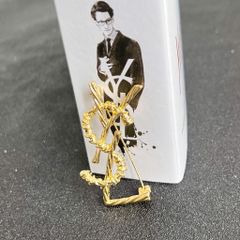  Cài Áo Nam, Nữ - YSL Màu Vàng Bản Nhỏ Phong Cách Cá Tính (AP) 