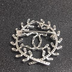  Cài Áo Nam, Nữ - Chanel Pha Lê Trắng (AN) 