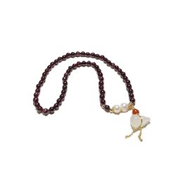  Vòng Đá Phong Thuỷ Cao Cấp - 2 Vòng Hồ Lô Mã Não, Ngọc Trai Nước Ngọt, Đá Garnet Tự Nhiên 