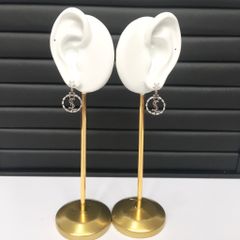  Bông Tai YSL Ngôi Sao Pha Lê Trắng (AH) 