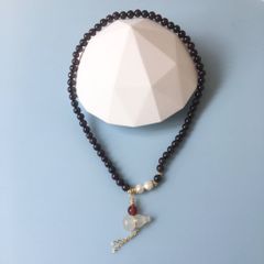  Vòng Đá Phong Thuỷ Cao Cấp - 2 Vòng Hồ Lô Mã Não, Ngọc Trai Nước Ngọt, Đá Garnet Tự Nhiên 