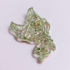  Cài Áo Con Bướm Pha Lê Màu Kiêu Sa (AF) 