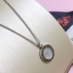  Bộ Trang Sức Bạc Cao Cấp - Cartier Ngọc Trai & Pha Lê Trắng 