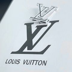  Cài Áo Nam, Nữ - LV Màu Trắng Pha Lê (AF) 