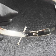  Vòng Tay TiTan Cao Cấp - Cây Đinh Cartier & Tua Vít Màu Trắng Pha Lê (AG) 