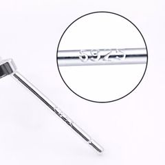  Bông Tai Khoen Tròn Bản To Màu Trắng 6cm Cá Tính (AV) 