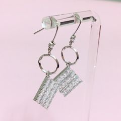  Khuyên Tai Pha Lê Vuông (AN) 