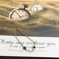  Lắc Chân Titan Cao Cấp - Mắt Xanh Phong Cách Cá Tính 