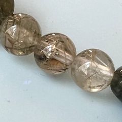  Vòng Đá Phong Thuỷ Cao Cấp - Đồng Tiền Pha Lê, Ngọc Trai Nước Ngọt & Đá Thạch Tóc Xanh Lá Tự Nhiên 