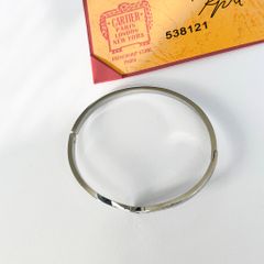  Vòng Tay TiTan Cao Cấp - Cartier Màu Trắng Pha Lê (AL) 