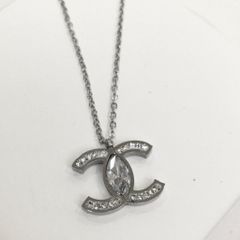  Dây Chuyền Chanel Pha Lê Trắng Titan Cao Cấp (AB) 