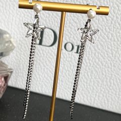  Bông Tai Ngôi Sao Tua Rua Ngọc Trai & Pha Lê (AQ) 