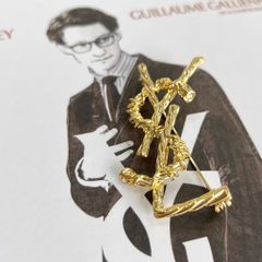  Cài Áo Nam, Nữ - YSL Màu Vàng Bản Nhỏ Phong Cách Cá Tính (AP) 