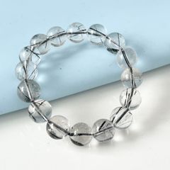  Vòng Đá Phong Thuỷ Nam Cao Cấp - Đá Thạch Anh Tóc Đen Tự Nhiên 13 Ly 