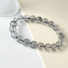  Vòng Đá Phong Thuỷ Cao Cấp - Đá Thạch Anh Tóc Đen Tự Nhiên 9 Ly (AA) 