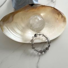  Vòng Đá Phong Thuỷ Nam Cao Cấp - Đá Thạch Anh Tóc Đen Tự Nhiên 13 Ly 